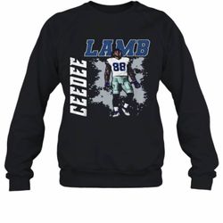 Ceedee Lamb Dallas Cowboys Football Art Sweatshirt