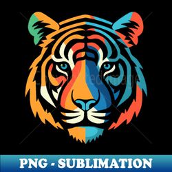 Tiger - Trendy Sublimation Digital Download - Fashionable and Fearless