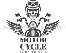 Motorcycle svg logo, Motorbike Svg  PNG, Harley Logo, Skull SVG Files, Motorcycle Tshirt Design, Motorbike Svg 283
