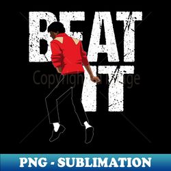 Michael Jackson Legacy Beat It - Signature Sublimation PNG File - Transform Your Sublimation Creations