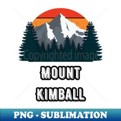 Mount Kimball - PNG Transparent Sublimation File - Add a Festive Touch to Every Day