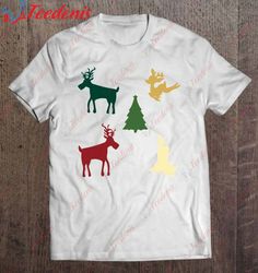 Christmas Sticker Pack Reindeer Classic T-Shirt, Christmas Shirts On Sale  Wear Love, Share Beauty