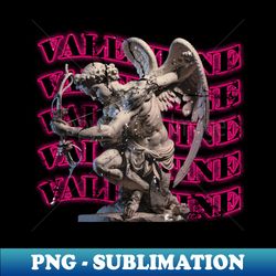 retro vintage cupid statue - High-Resolution PNG Sublimation File - Create with Confidence