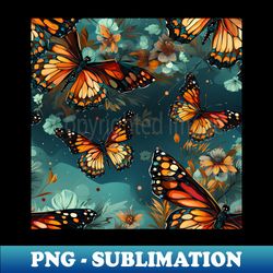 Monarch Butterflies 11 - Professional Sublimation Digital Download - Perfect for Sublimation Art