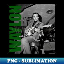 Waylon Jennings  Waylon Jennings Retro Aesthetic Fan Art  70s - Exclusive PNG Sublimation Download - Bold & Eye-catching