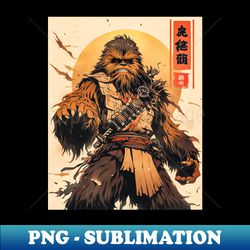 Chewbacca - Decorative Sublimation PNG File - Perfect for Sublimation Mastery