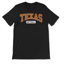Texas Softball Classic Retro Style Softball Player T-shirt, Sweatshirt & Hoodie