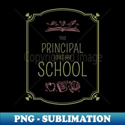 School Principal - High-Resolution PNG Sublimation File - Fashionable and Fearless
