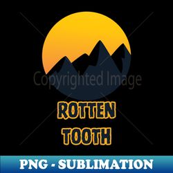 Rotten Tooth - Retro PNG Sublimation Digital Download - Unleash Your Inner Rebellion