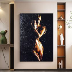 nude woman oil painting canvas print wall picture, wall canvas, canvas print, modern wall art , ready to hang canvas pai