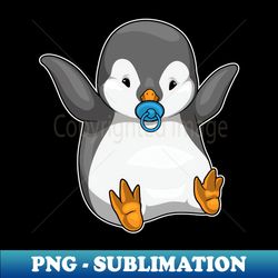 Penguin Baby Pacifier - Exclusive Sublimation Digital File - Unleash Your Creativity
