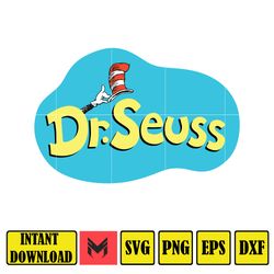 Dr Seuss Svg, Cat In The Hat SVG, Dr Seuss Hat SVG, Green Eggs And Ham Svg, Dr Seuss for Teachers Svg (166)