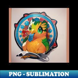 Birb of the spoons 20 - PNG Sublimation Digital Download - Enhance Your Apparel with Stunning Detail