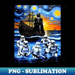 Star Wars Starry Night - Artistic Sublimation Digital File - Transform Your Sublimation Creations