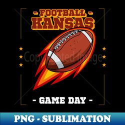 love football kansas city football - decorative sublimation png file - create with confidence