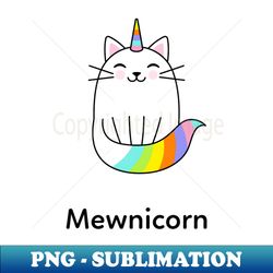 cat unicorn - Trendy Sublimation Digital Download - Fashionable and Fearless