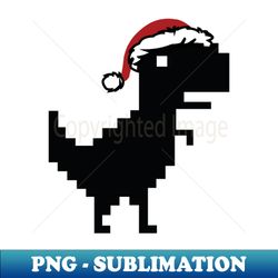 Christmas Dinosaur - Vintage Sublimation PNG Download - Boost Your Success with this Inspirational PNG Download