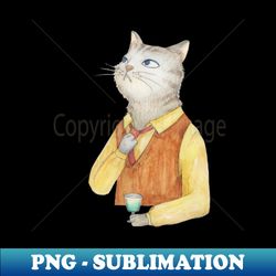 Cat and absinth - Professional Sublimation Digital Download - Spice Up Your Sublimation Projects