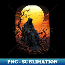 Grim Reaper - Exclusive PNG Sublimation Download - Unleash Your Creativity