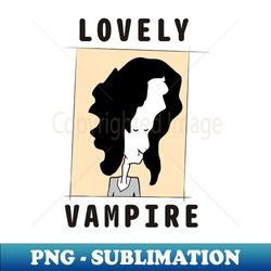 Beautiful Female Vampire No Background Perfect for print on demand  merchandise AI Generative 29348749 PNG