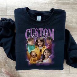 baby photo shirt, custom photo shirt, customa bootleg tee, custom shirt with photo, custom photo vintage t shirts, inser