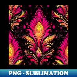 Retro design with victorian gothic pattern - Modern Sublimation PNG File - Bold & Eye-catching