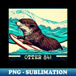 OTTER 841 - Special Edition Sublimation PNG File - Bold & Eye-catching