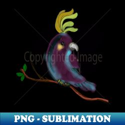 Little bird on a branch - Signature Sublimation PNG File - Perfect for Sublimation Mastery