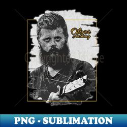 Oliver Anthony  Brush art - Retro PNG Sublimation Digital Download - Create with Confidence