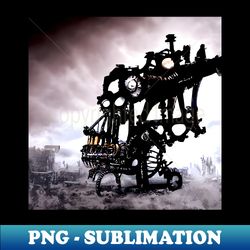Steampunk machine - Sublimation-Ready PNG File - Unleash Your Inner Rebellion
