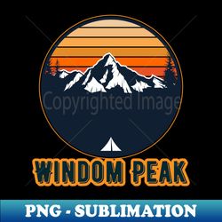 Windom Peak - Trendy Sublimation Digital Download - Add a Festive Touch to Every Day