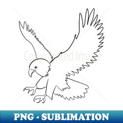 Stick figure eagle - Unique Sublimation PNG Download - Transform Your Sublimation Creations