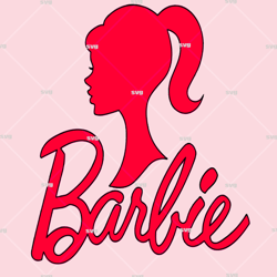 Barbie Logo svg png , digital download svg