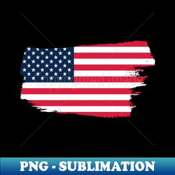 american flag - decorative sublimation png file - revolutionize your designs