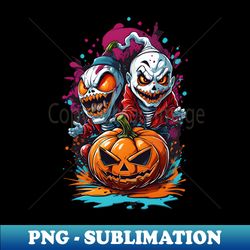 halloween pumpkin pijama 37 - High-Resolution PNG Sublimation File - Unleash Your Creativity