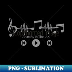 Play Pulse - Anarchy In The UK - PNG Transparent Digital Download File for Sublimation - Unleash Your Creativity