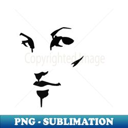 face  swiss artwork photography - decorative sublimation png file - fashionable and fearless