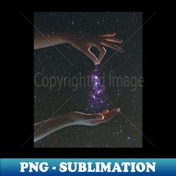magic of the galaxy - decorative sublimation png file - unleash your inner rebellion