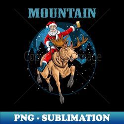 MOUNTAIN BAND XMAS - Exclusive Sublimation Digital File - Stunning Sublimation Graphics
