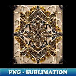 Ornate geometric shape - Unique Sublimation PNG Download - Unlock Vibrant Sublimation Designs