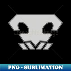 Bleach Skull GREY - Sublimation-Ready PNG File - Defying the Norms