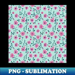 a small flower pattern watercolor style - exclusive png sublimation download - instantly transform your sublimation projects