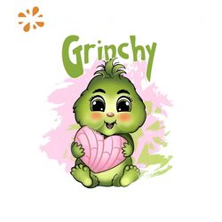 Cute Grinchy Pan Dulce Mexican Christmas PNG Download