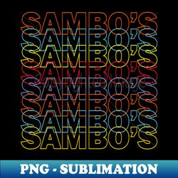 SAMBOS 2 - Exclusive PNG Sublimation Download - Stunning Sublimation Graphics