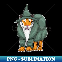 Tiger Wizard - Stylish Sublimation Digital Download - Add a Festive Touch to Every Day