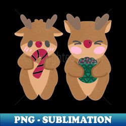 Prize deer - Decorative Sublimation PNG File - Bold & Eye-catching