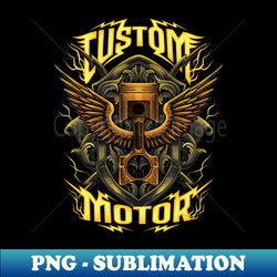 Custom Motor Bike - Special Edition Sublimation PNG File - Spice Up Your Sublimation Projects