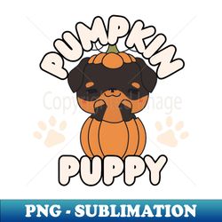 Pumpkin Puppy Halloween - Exclusive Sublimation Digital File - Unleash Your Creativity