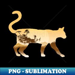 Serval cat - Elegant Sublimation PNG Download - Fashionable and Fearless