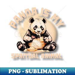 panda-bear - decorative sublimation png file - revolutionize your designs